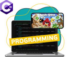 Программирование на C#. Удивительный мир 2D-игр - Школа программирования для детей, компьютерные курсы для школьников, начинающих и подростков - KIBERone г. Ульяновск