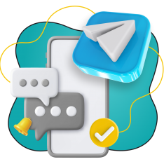 Создание Mini App для Telegram - КИБЕРшкола программирования для детей, компьютерные курсы для школьников, начинающих и подростков - KIBERone г. Ульяновск