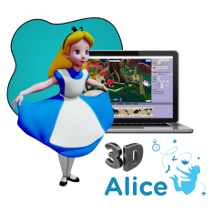 Alice 3d - КИБЕРшкола программирования для детей, компьютерные курсы для школьников, начинающих и подростков - KIBERone г. Ульяновск