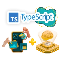TypeScript + AI: создаём умные веб-приложения - КИБЕРшкола программирования для детей, компьютерные курсы для школьников, начинающих и подростков - KIBERone г. Ульяновск
