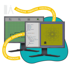 Исполнители чертежник и черепашка - КИБЕРшкола программирования для детей, компьютерные курсы для школьников, начинающих и подростков - KIBERone г. Ульяновск