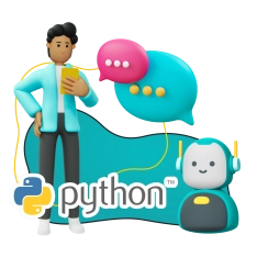 Умный чат-бот на Python на Telegram - КИБЕРшкола программирования для детей, компьютерные курсы для школьников, начинающих и подростков - KIBERone г. Ульяновск