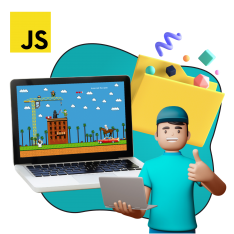 Программирование на JavaScript. Учимся создавать игры! - КИБЕРшкола программирования для детей, компьютерные курсы для школьников, начинающих и подростков - KIBERone г. Ульяновск