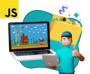 Программирование на JavaScript. Учимся создавать игры! - Школа программирования для детей, компьютерные курсы для школьников, начинающих и подростков - KIBERone г. Ульяновск